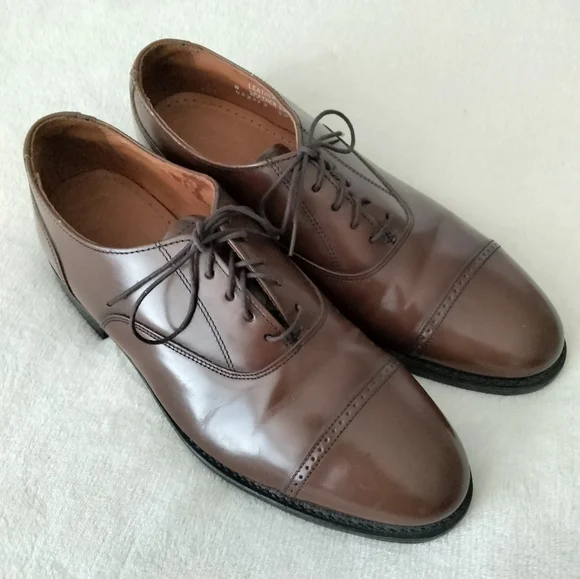 Vintage Stafford’s Brogue Oxford Shoes 10 D USA Made Comfort Plus Sz 8 STAFFORD VINTAGE Men main image 3